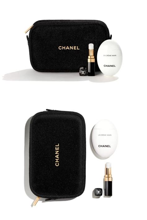 hand and lip care set chanel|Altro.